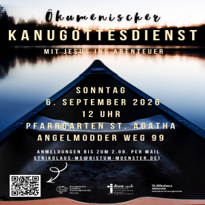 Ökumenischer Kanugottesdienst